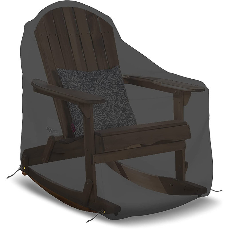 Arlmont & Co. HeavyDuty Waterproof Outdoor Adirondack Chair Cover,Patio UV Resistant Deep Seat